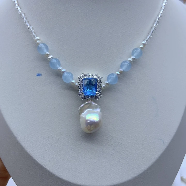 淡水珍珠未镶嵌颈饰