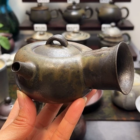盖碗景德柴烧茶具-纯手工茶具
