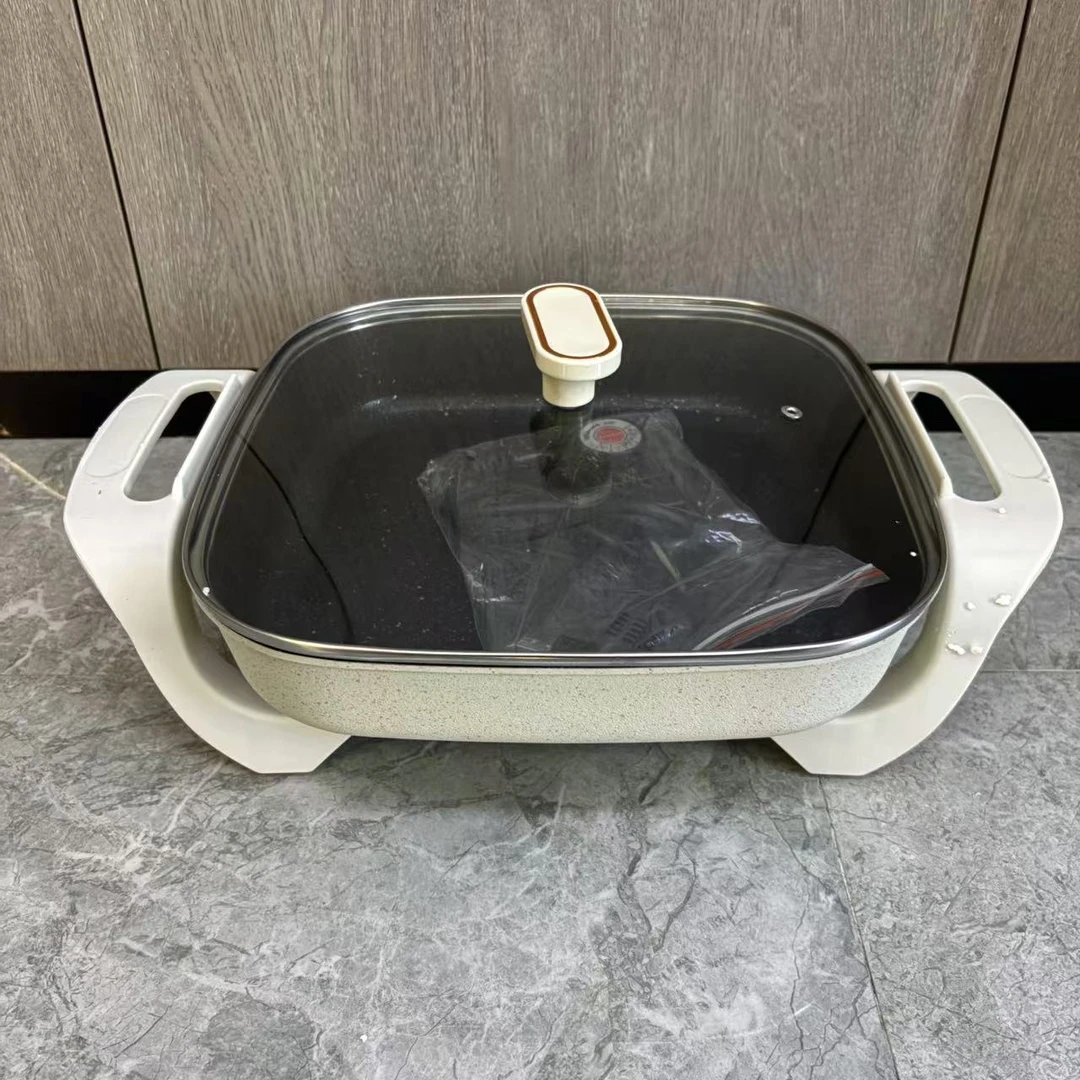 A932电煮锅电火锅双耳大功率火锅2