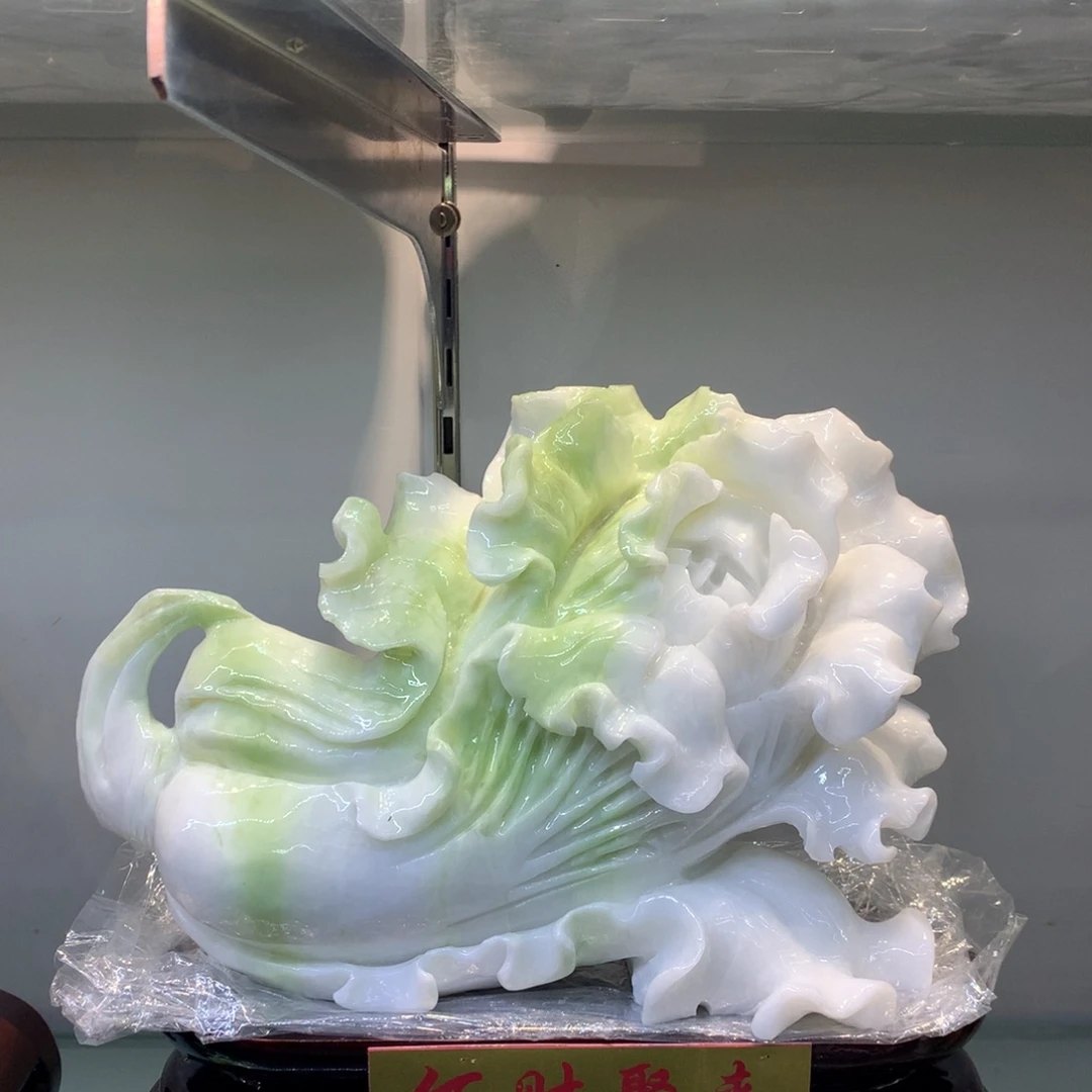 玉家居摆件寓意百财聚来