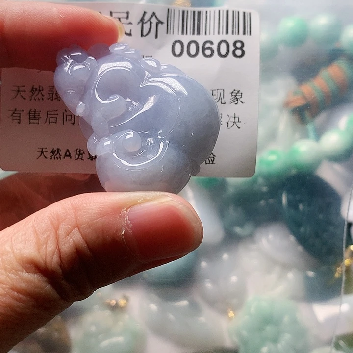 翡翠未镶嵌颈饰?*娜000000608