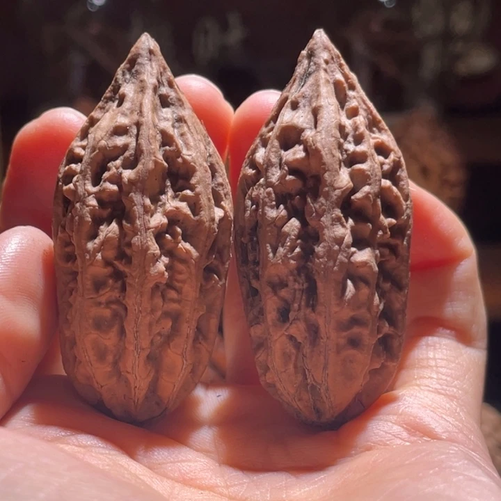 吊坠文玩核桃瓜条柳叶59