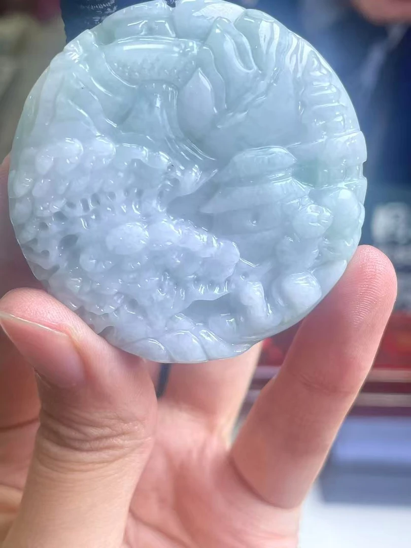 天然A货翡翠M-@@BSGC1115600多样性发一
