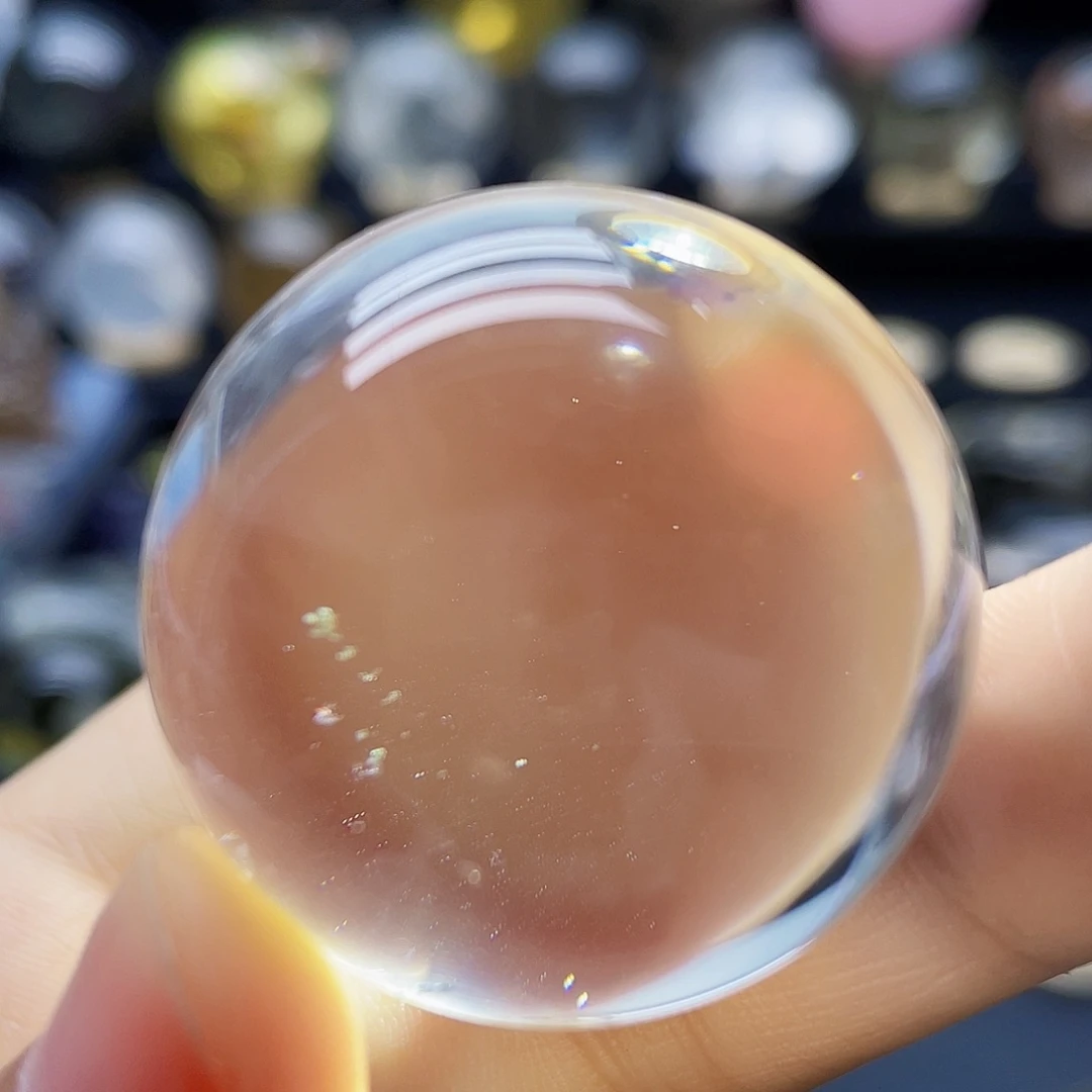 未镶嵌珠宝半成品水晶天然水晶33.6mm
