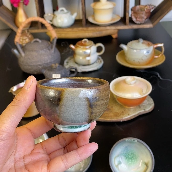 燃薪柴烧茶器主人杯