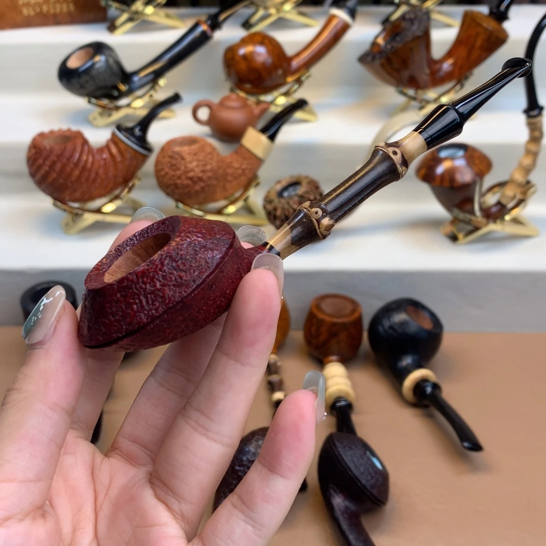 汪***快高品质石楠木烟斗