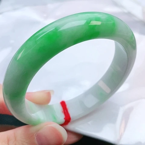 未镶嵌手镯翡翠55圈口882592