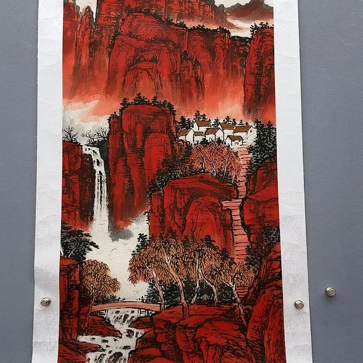 国画书法作品多次参加