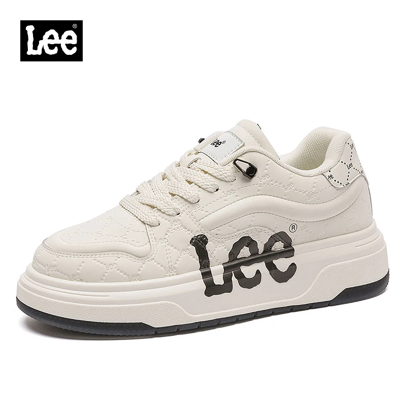 Lee男士板鞋2025冬季新款高级感增高时尚工装厚底运动时尚休闲鞋