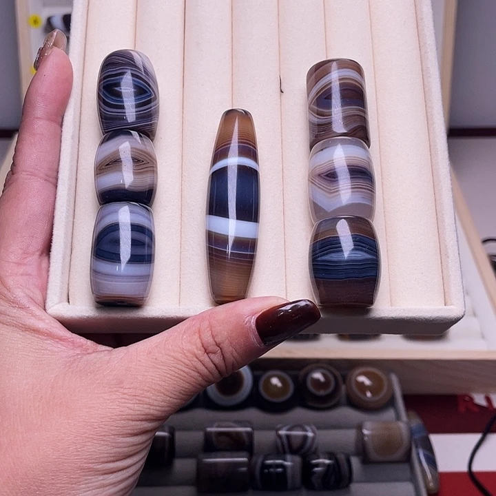 降***央玛瑙/玉髓未镶嵌颈饰