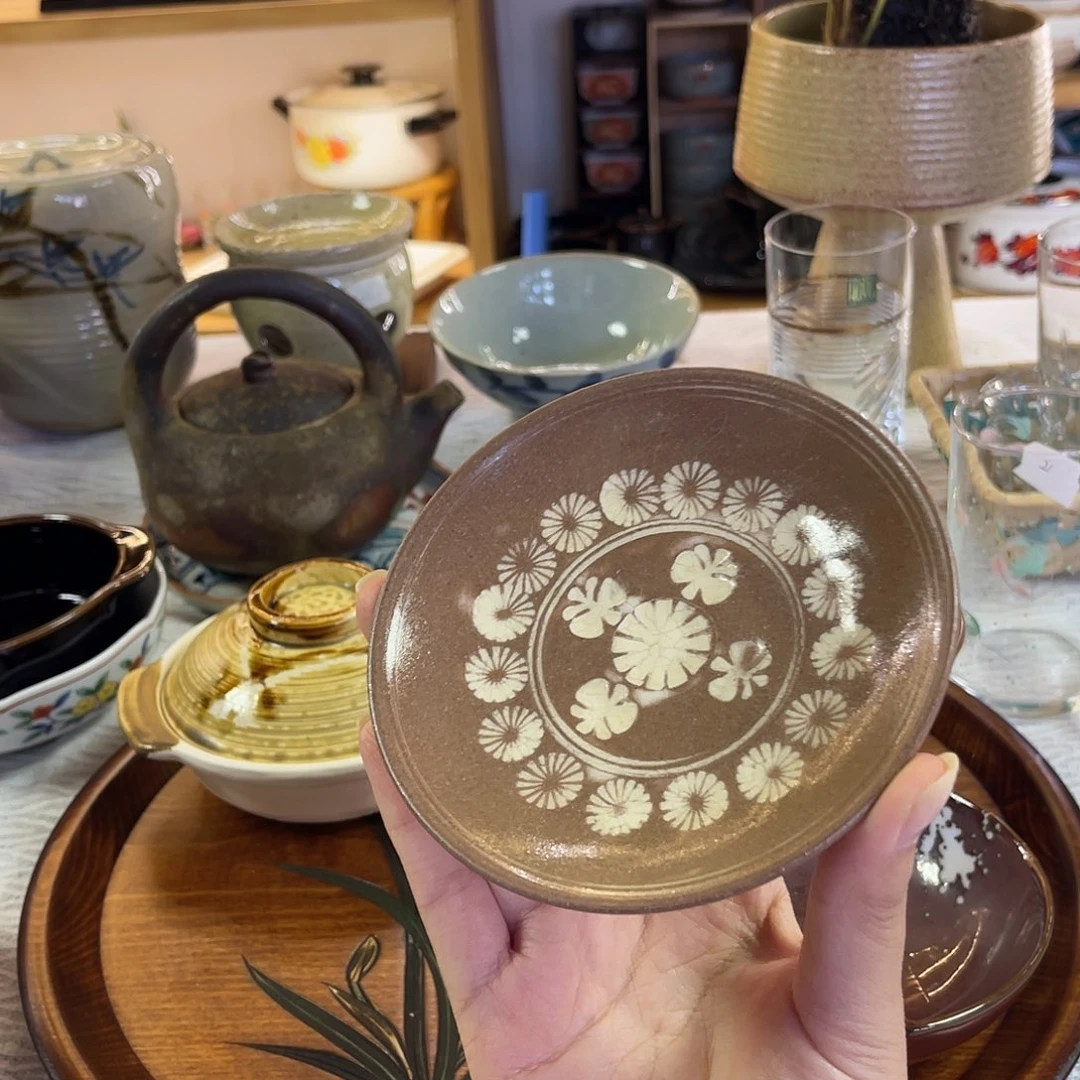 瓷片花三岛小碟子来咯19