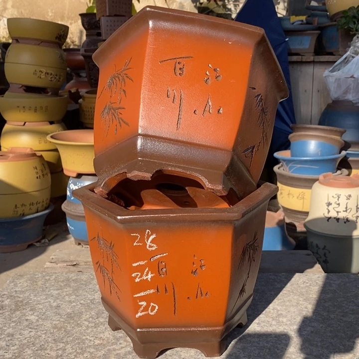 花盆紫砂紫砂特价包邮