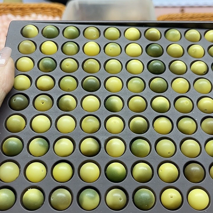 白玉菩提吊坠精品11.5金桔柠檬50卡灯牌宠60