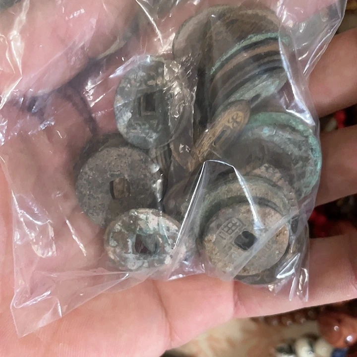 陕***队一把老的铜的片片