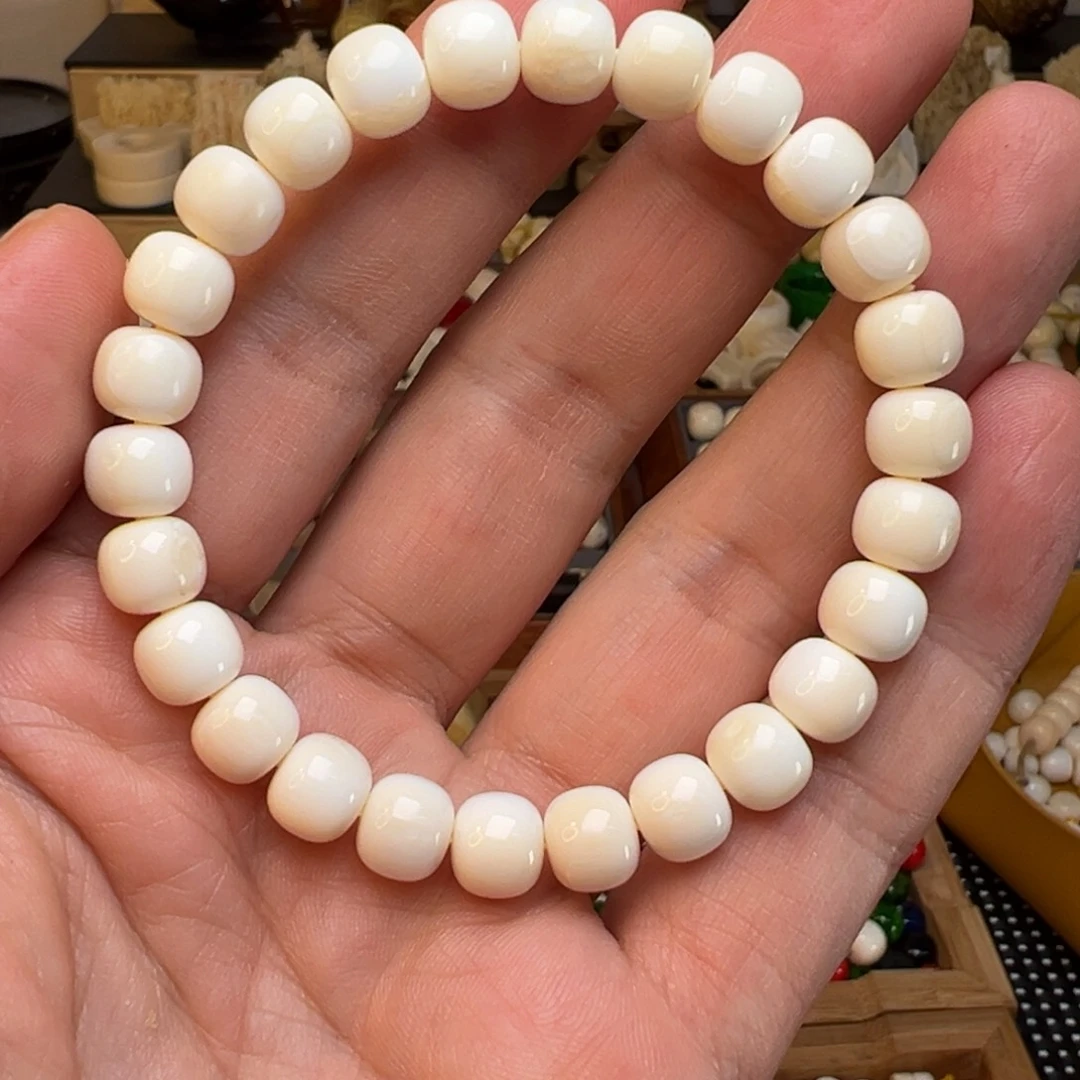 树脂制品海胖皮肉脑8老型单圈手串16.3