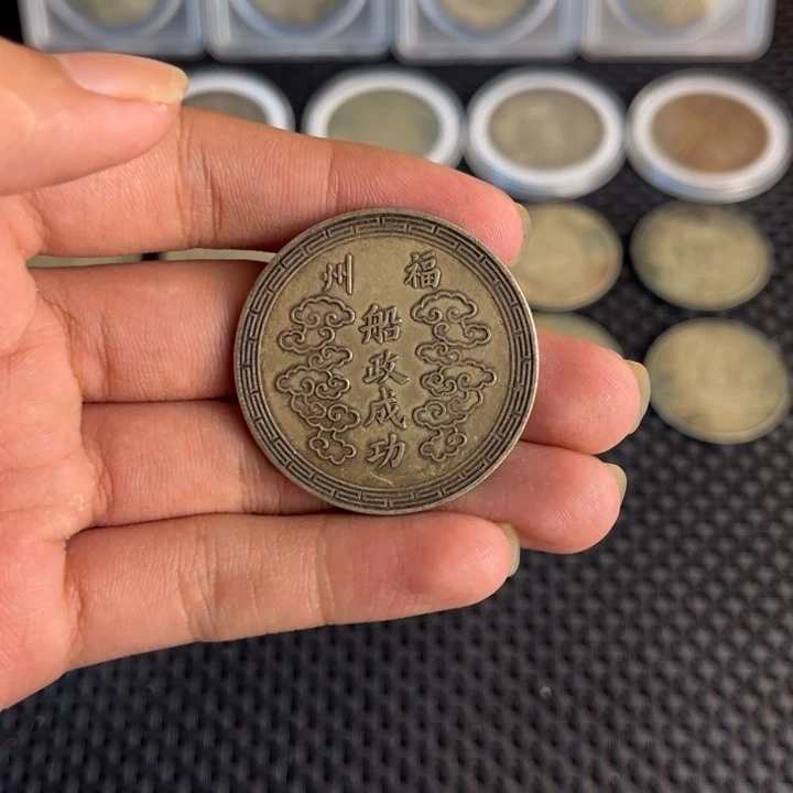 金属大头龙洋船洋工艺品