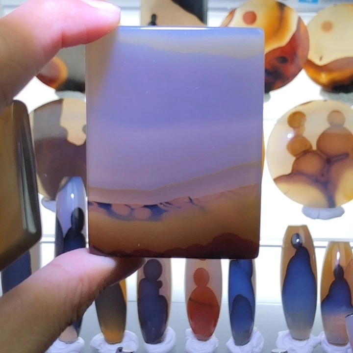 玛瑙/玉髓未镶嵌珠宝半成品60