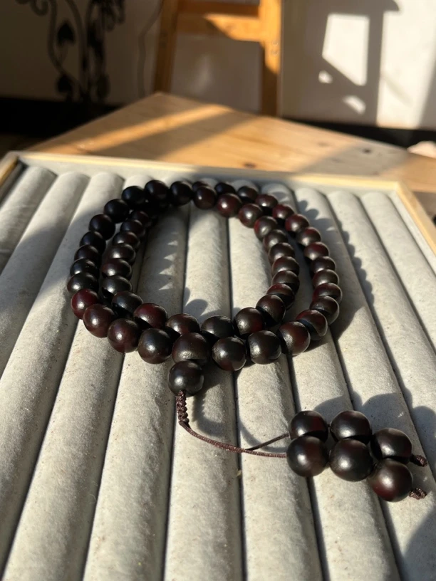 无患子无修无磨紫红色54颗脖挂13➕14➕近圆籽，精卡尺寸！