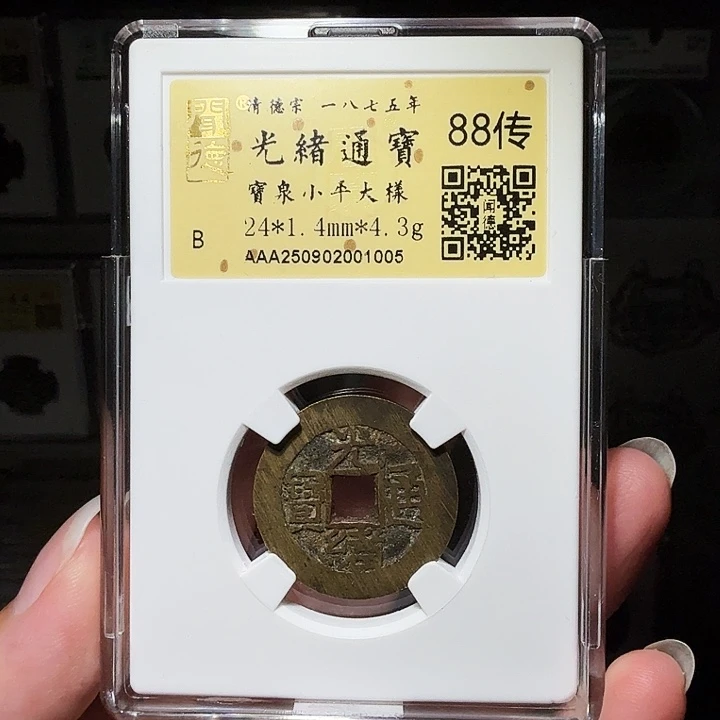 铜瀚海文物A光绪小平大样1005