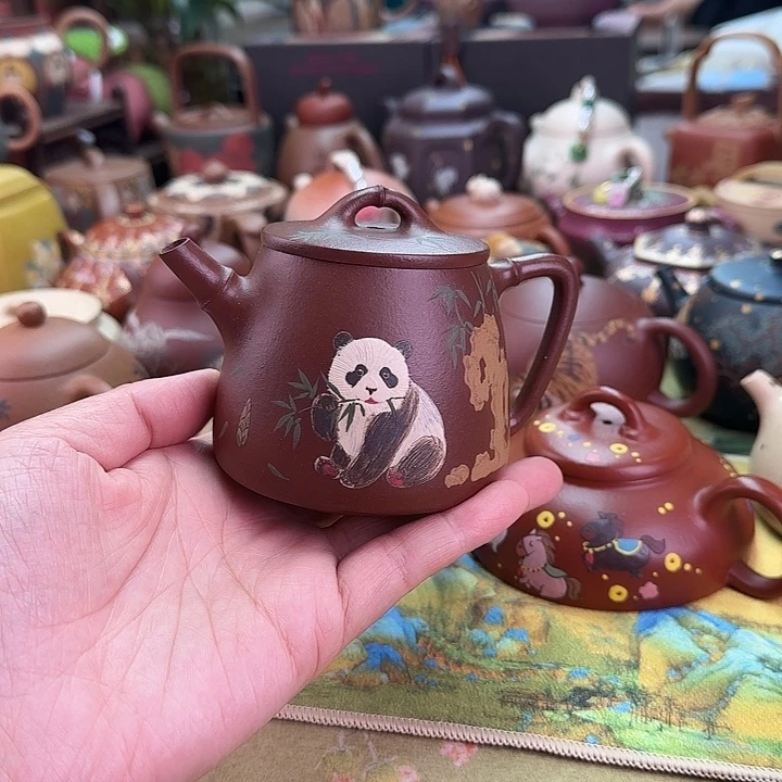 茶壶紫砂国工 高瓢