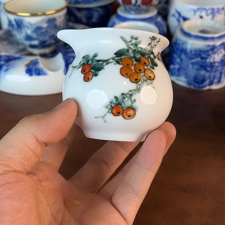 石***钠瓷片景德镇全手工手绘陶瓷