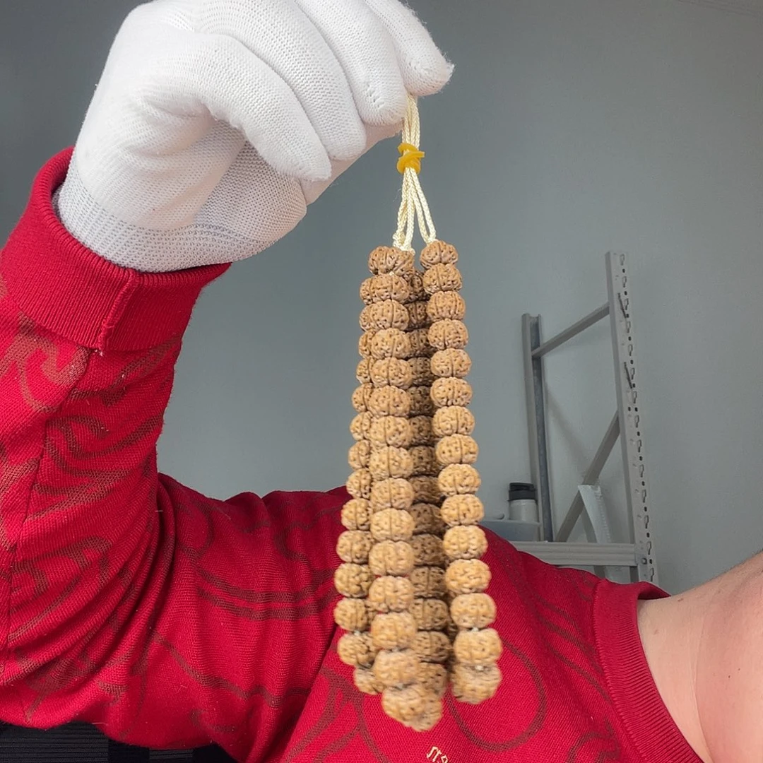 吊坠金刚菩提凹低梅花手持尺10