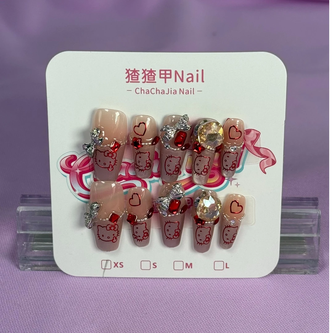 纯手工长款穿戴甲