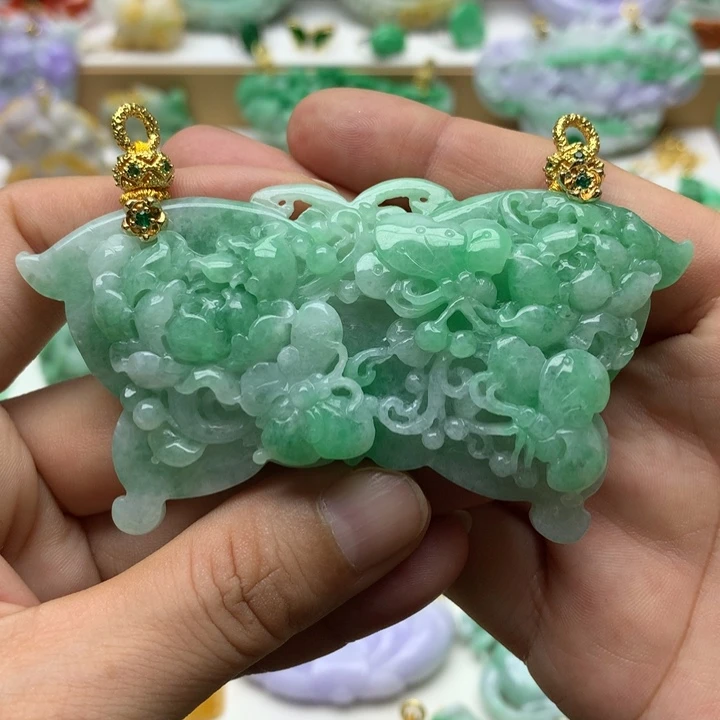 颈饰未镶嵌翡翠翡翠