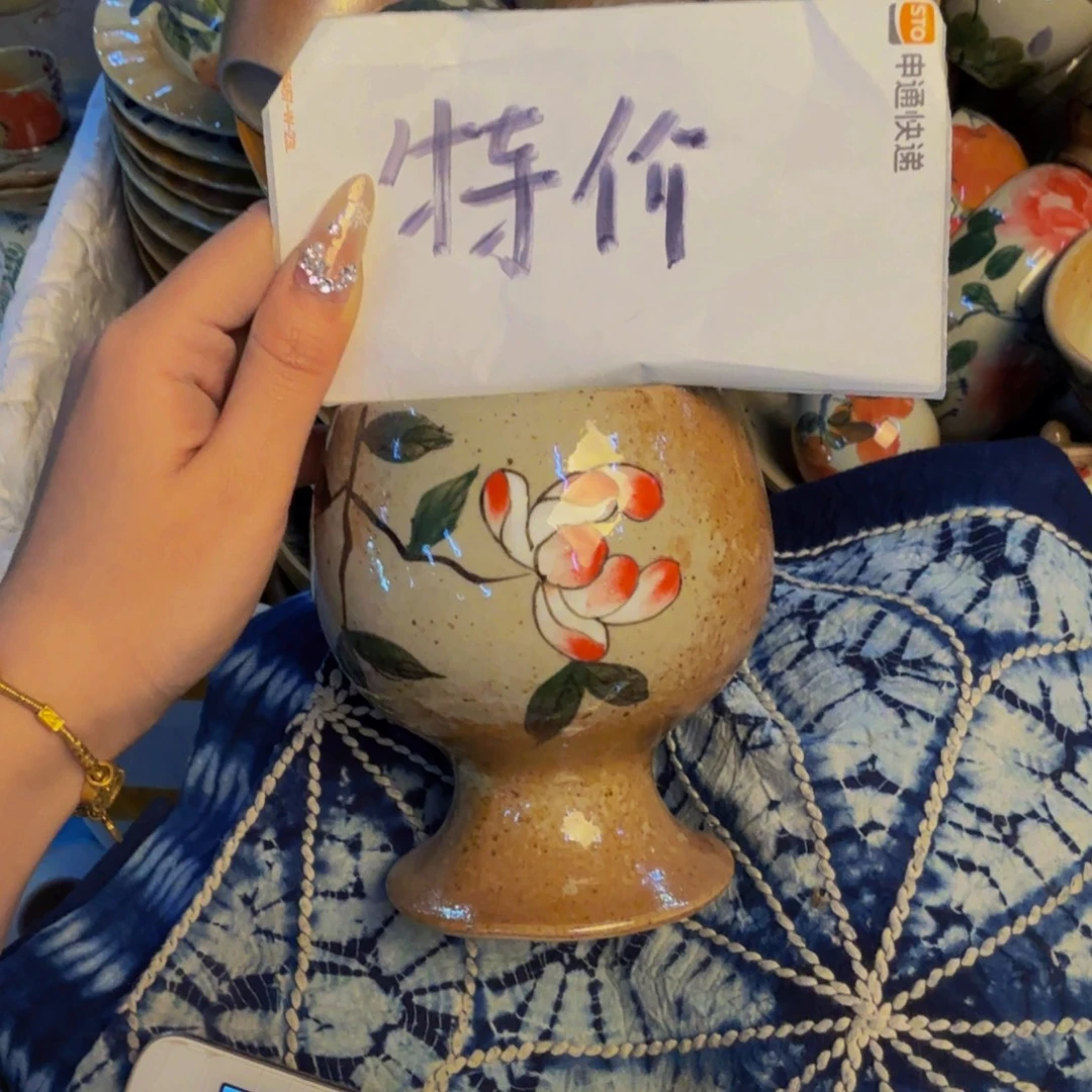 瓷片景德镇陶瓷手工手绘