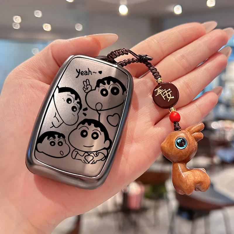 13号路虎钥匙套揽胜极光l星脉发现5/4运动版卫士110神行者2车壳扣