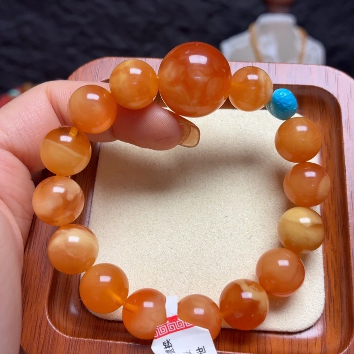 蜜蜡未镶嵌颈饰手串