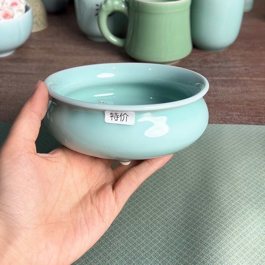 云间青瓷小米茶器龙泉