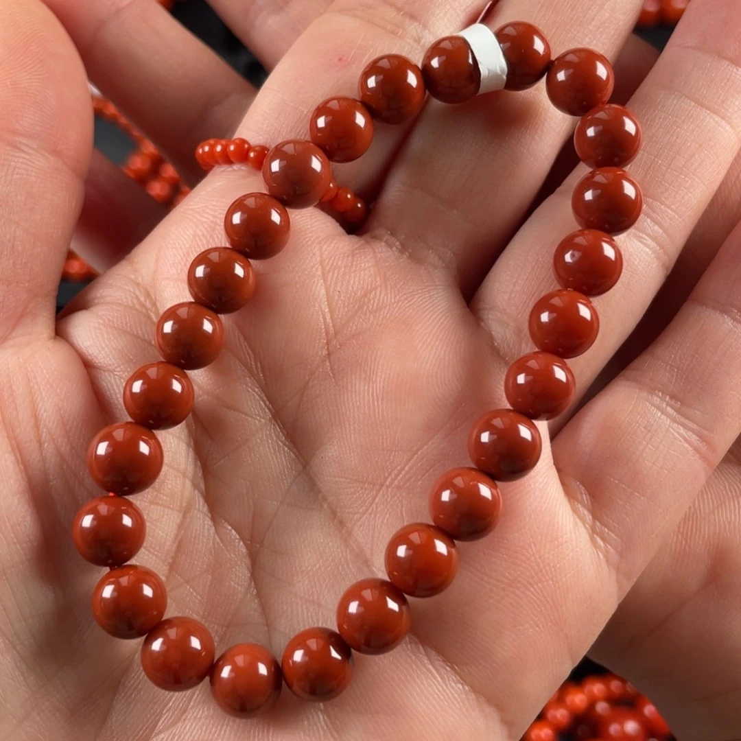 南红玛瑙手链未镶嵌妞7