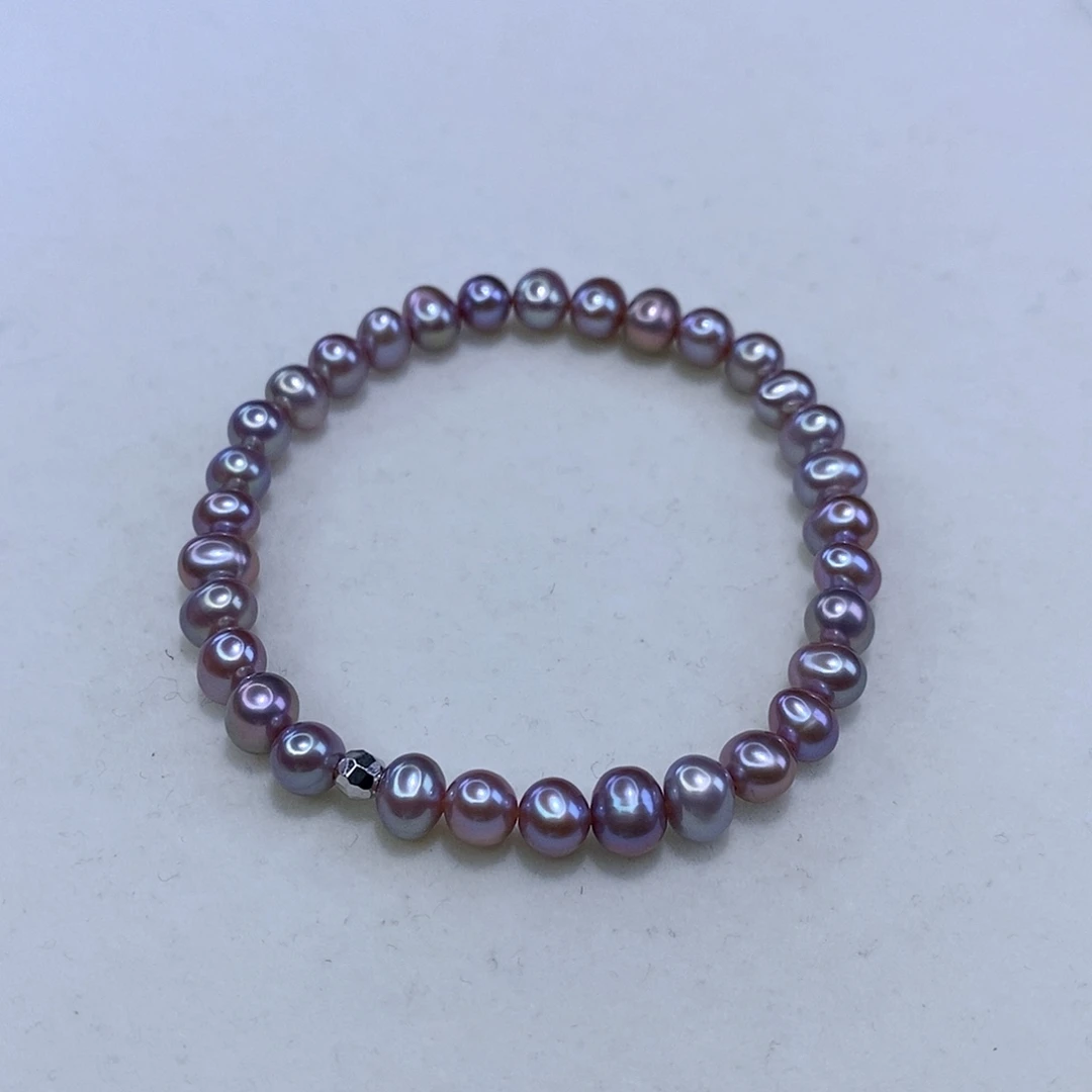 未镶嵌手链淡水珍珠