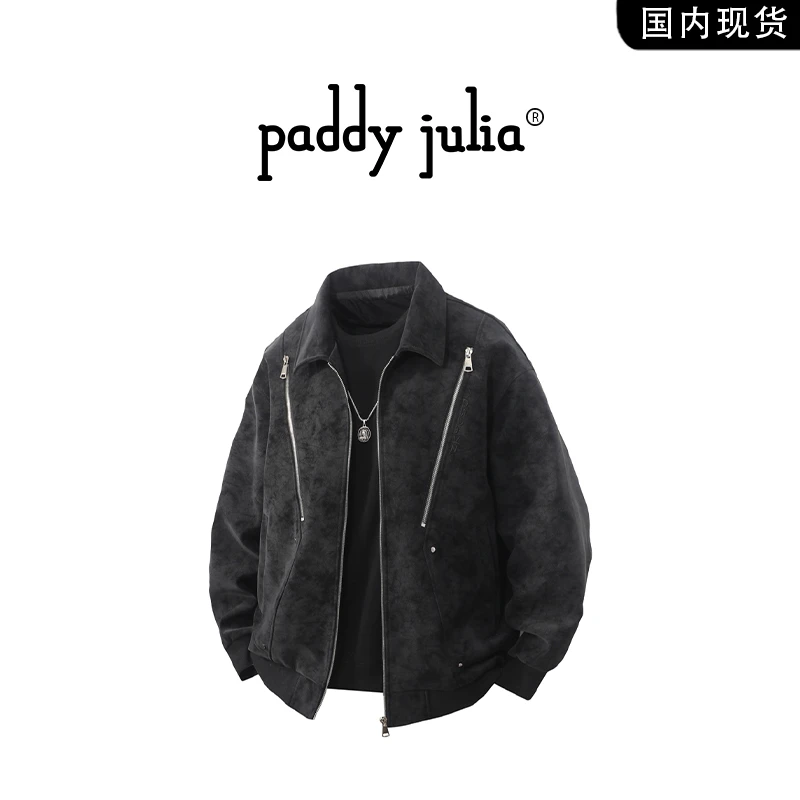 paddy julia美式高级感长袖夹克男款春秋季设计潮流休闲外套男装