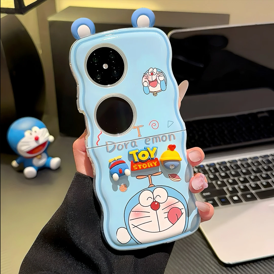 适用于华为POCKET2波浪手机壳FINDN3FLIP小叮当华为pocketS