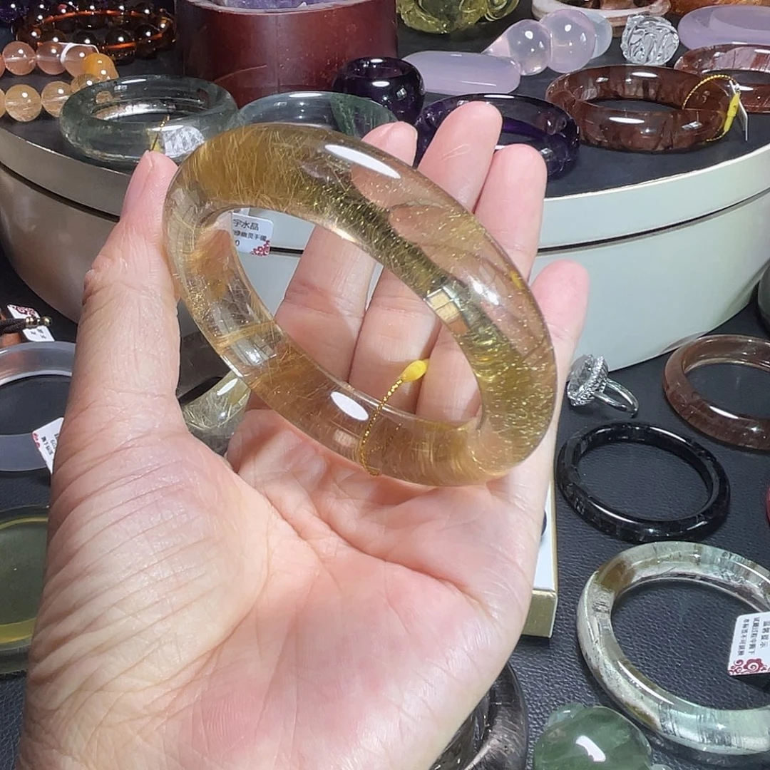 手镯水晶未镶嵌手镯