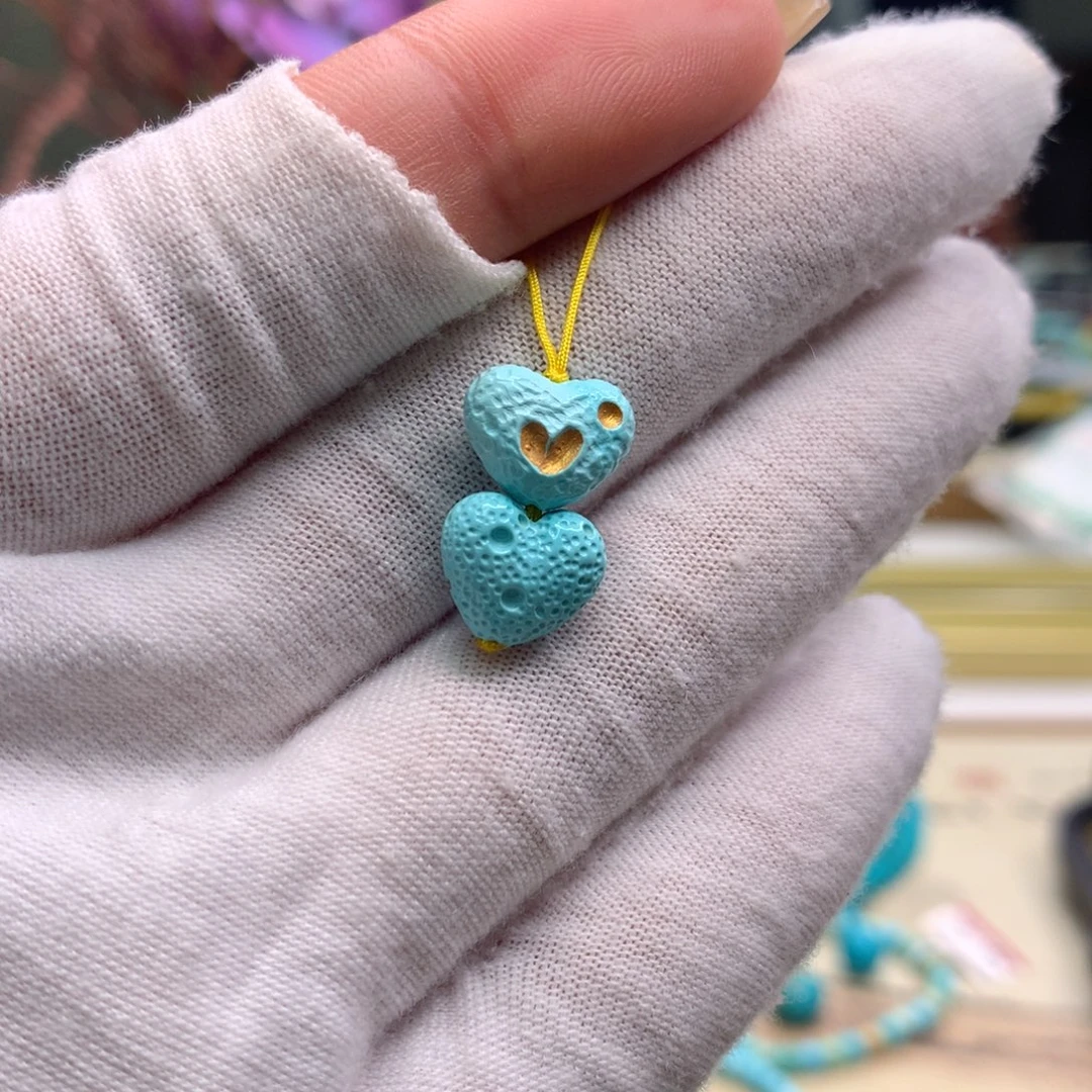 绿松石未镶嵌配饰