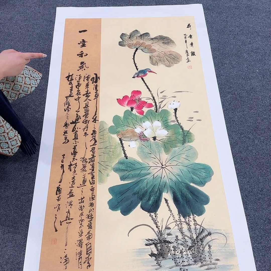 国画非常精美的一幅作品