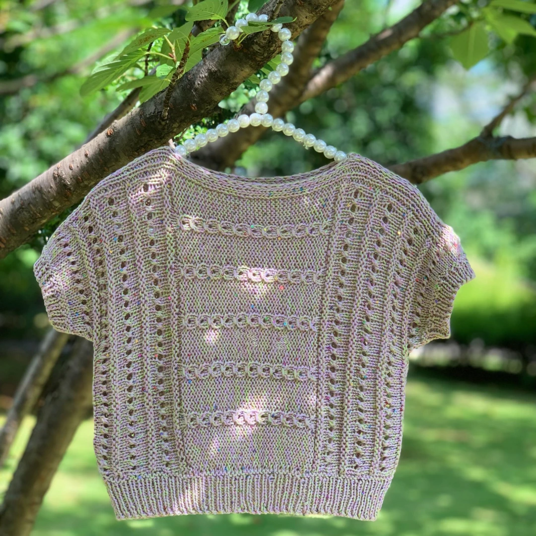 菲主流织《半糖》手工编织夏季线莱赛尔桑蚕丝材料非成衣25克一份