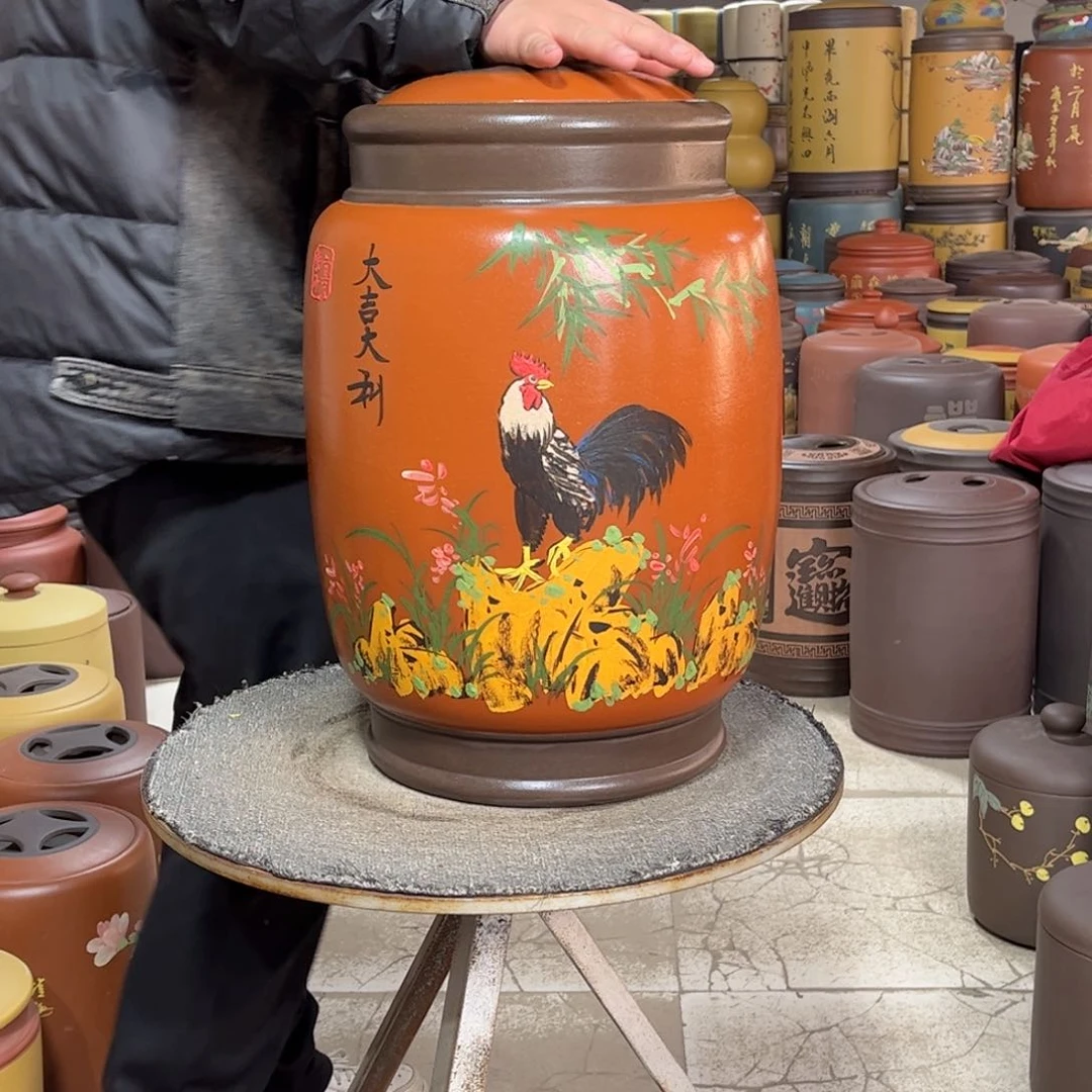 紫砂茶叶罐茶叶罐