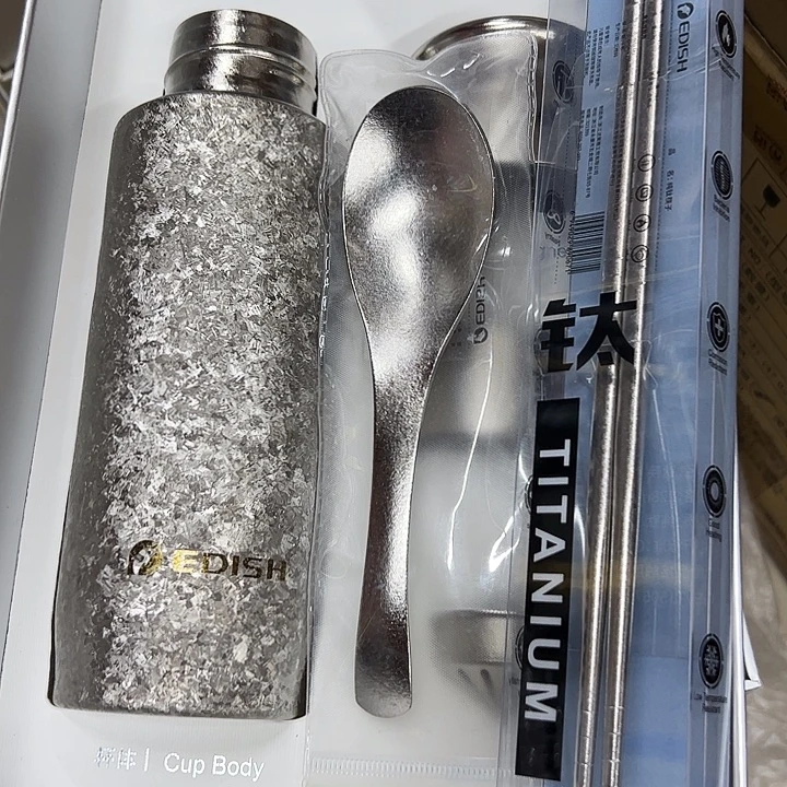 一滴水 钛杯 白钻 410 勺子 筷子