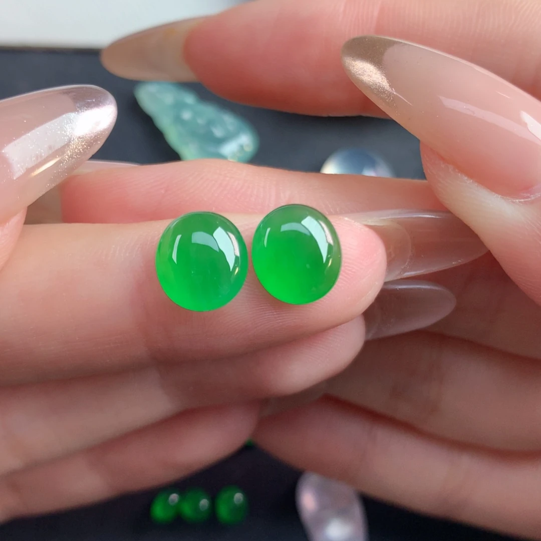 翡翠裸石9.63-8.61-3.40