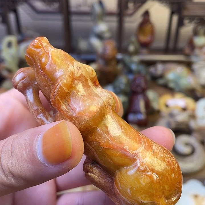 未镶嵌和田玉（糖玉）挂件