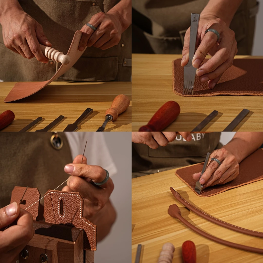 【YUYUBABY】L-D19/26全手工蜡线缝制原厂TC皮新款定制包