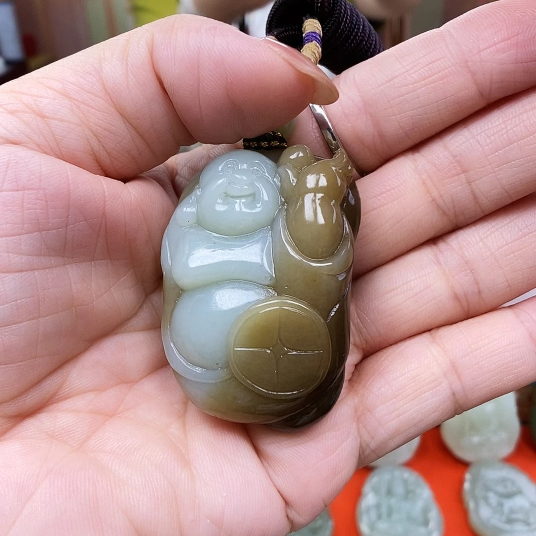 颈饰未镶嵌和田玉糖*果