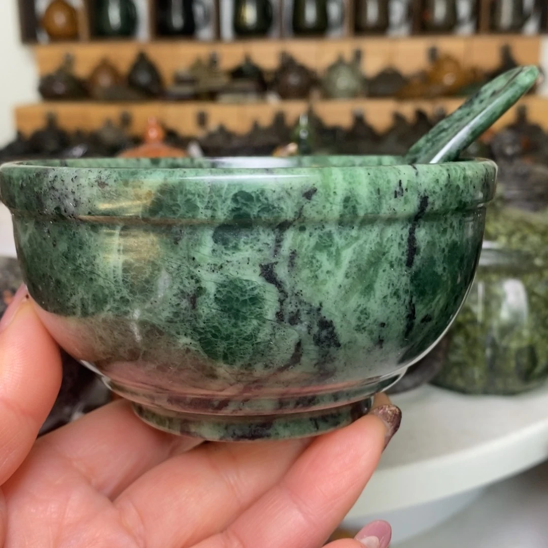 藏玉药王石福利款大碗