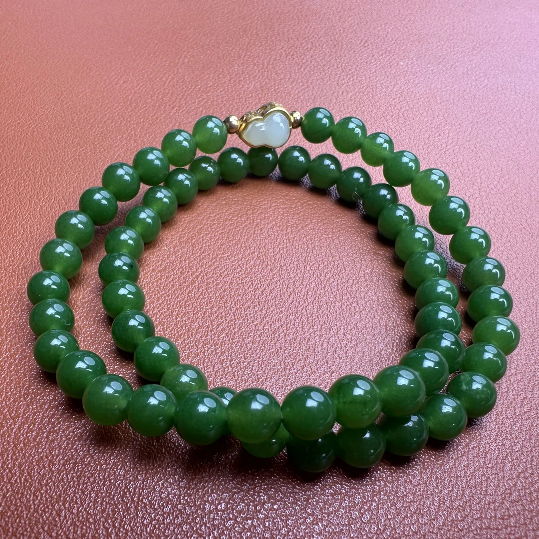 绿珠福精品手串双圈0.6   YW106