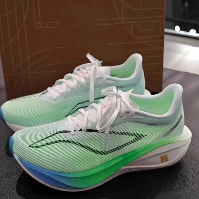 飞电5c跑步碳板无碳板跑鞋超轻儿童减震学生运动鞋专业竞速速干