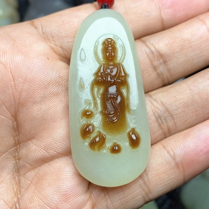 颈饰未镶嵌和田玉